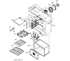 GE ZDP36N4DD1SS oven assembly diagram