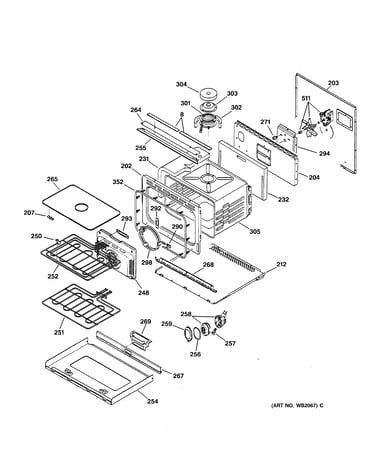 Lower oven