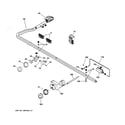 GE ZGU36N4DD1SS manifold & controls diagram