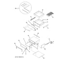 GE ZTD910WF1WW warming drawer assembly diagram