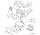 GE JCBP35SK1SS body parts diagram