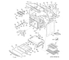 GE JCBP80SJ2SS body parts diagram