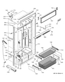 Freezer section, trim & components