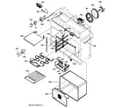 GE ZDP36N6DD2SS oven assembly diagram