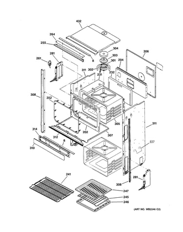 Upper oven