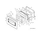 GE JCS905SK1SS door diagram