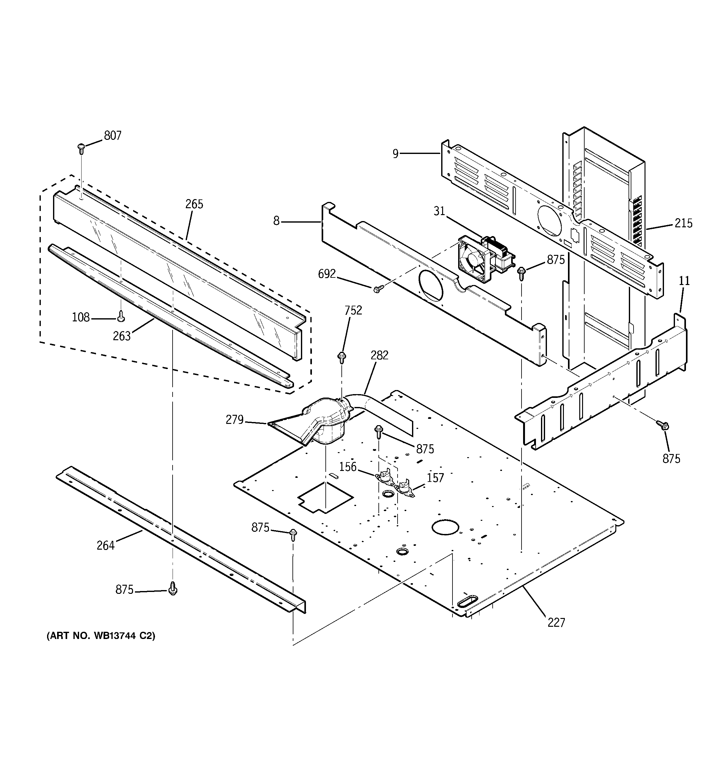 Center spacer