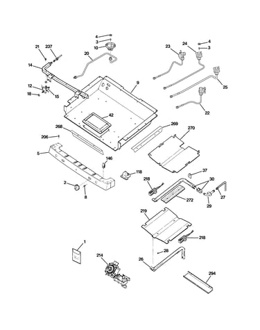 Gas & burner parts
