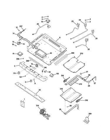 Gas & burner parts