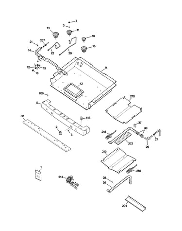 Gas & burner parts