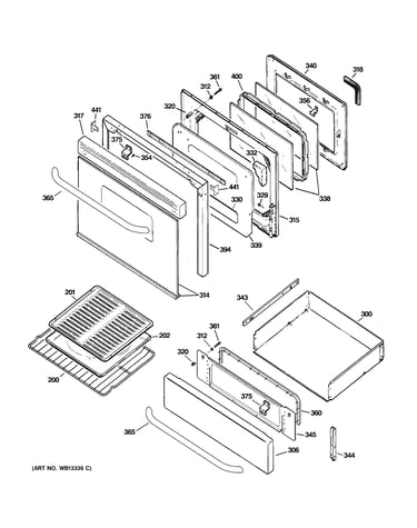 Door & drawer parts