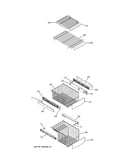 Freezer shelves