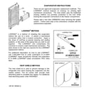 GE PSC25MGSBBB evaporator instructions diagram