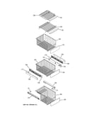 Freezer shelves