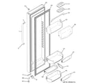 GE GSG25SISBCSS fresh food door diagram