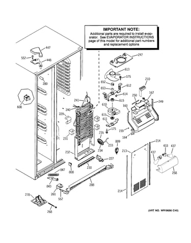 Freezer section