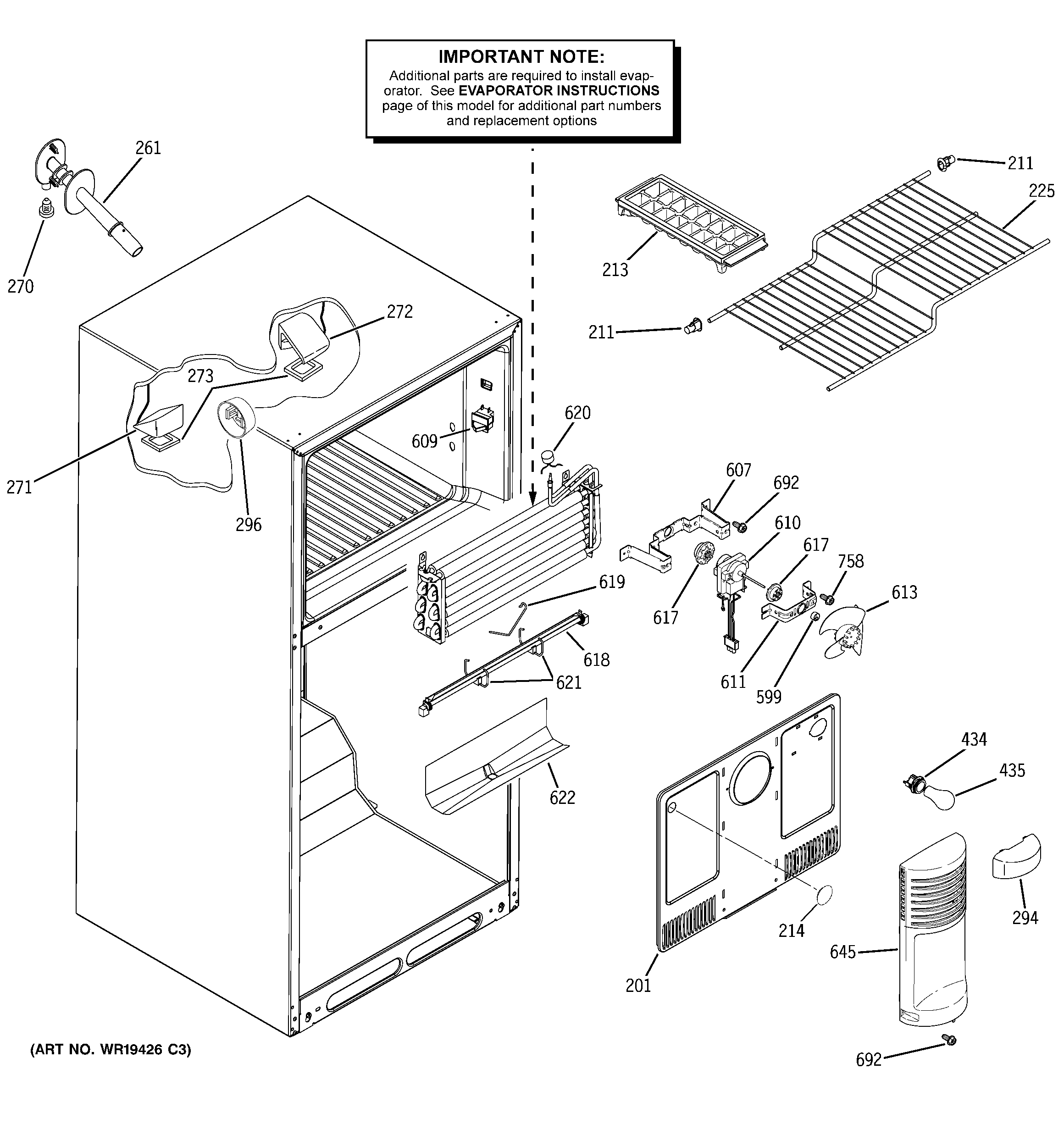 Freezer section