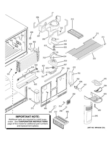 Freezer section