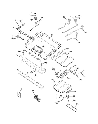 Gas & burner parts