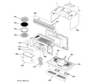 GE SCA2001FSS02 oven cavity parts diagram