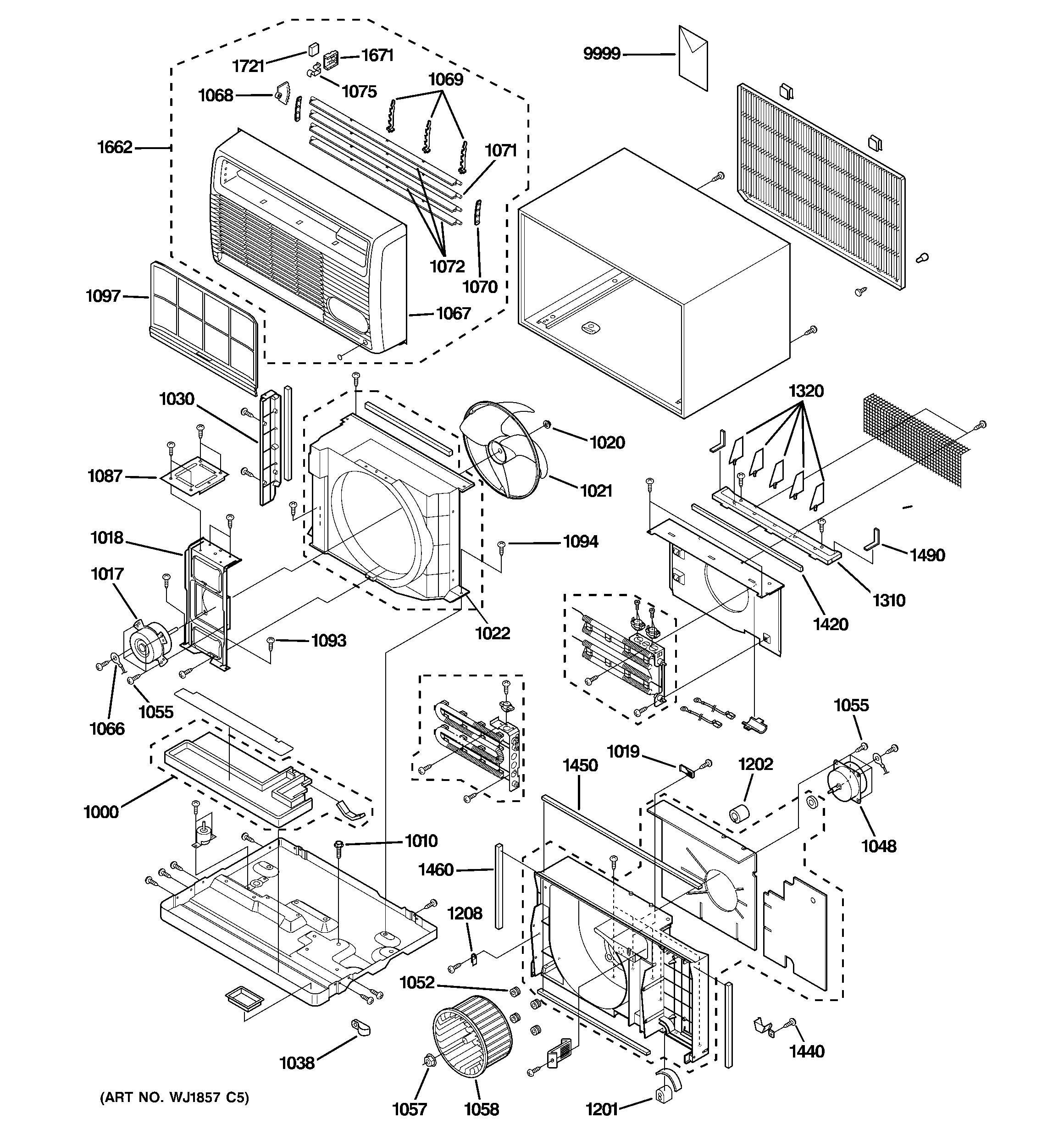 Cabinet & components