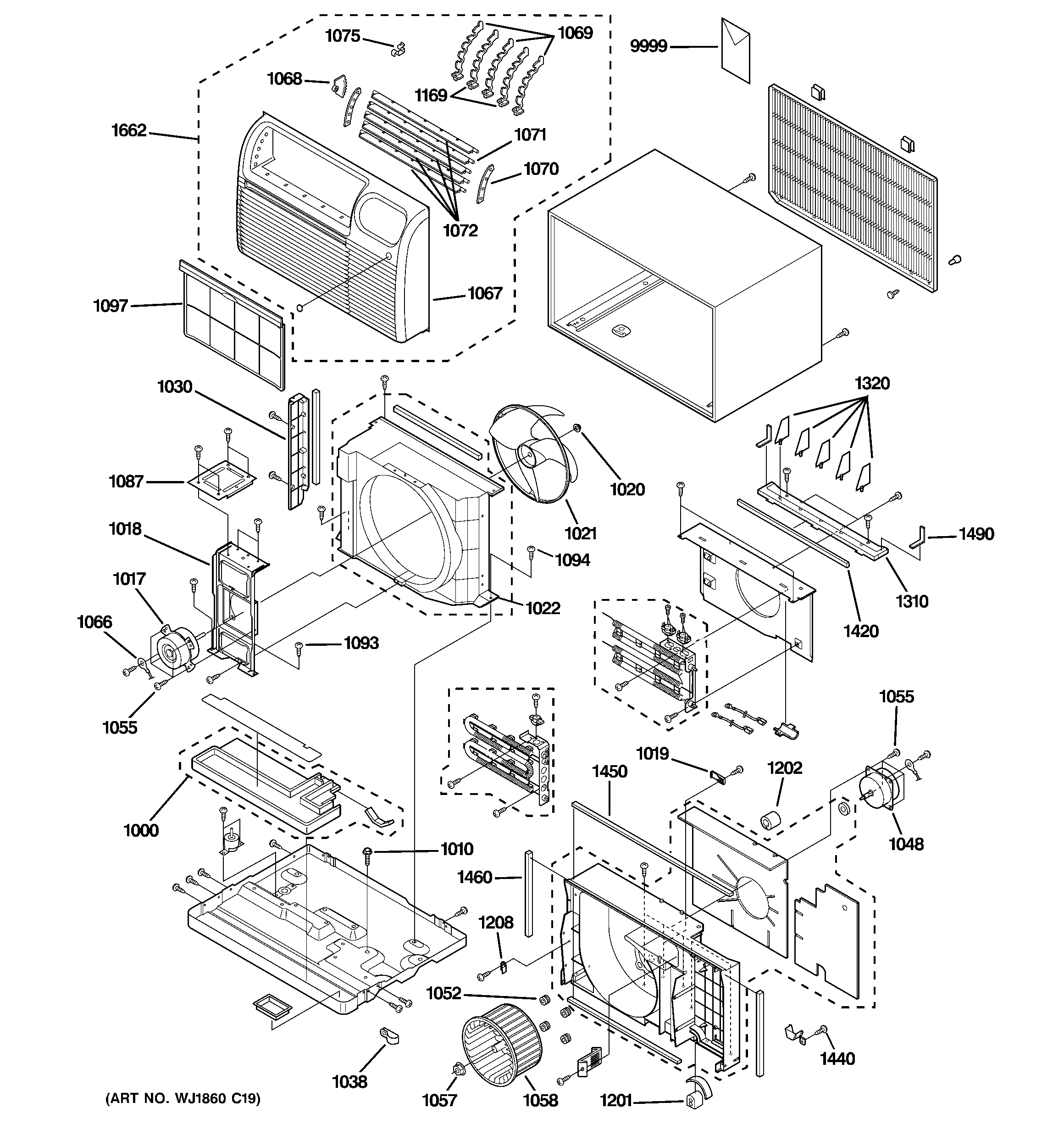Cabinet & components