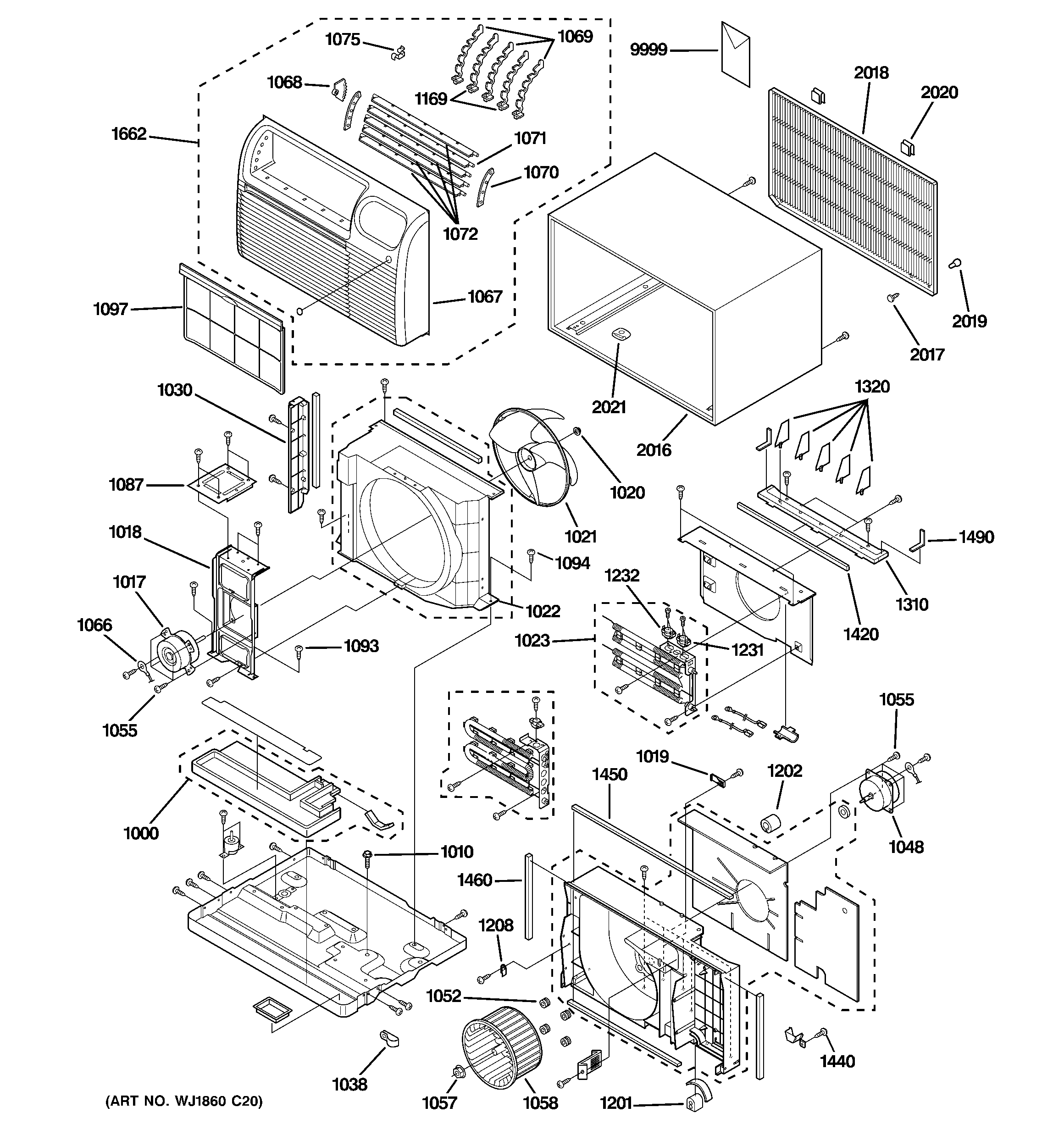 Cabinet & components