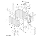 GE AJES10DCBW1 sealed system & components diagram