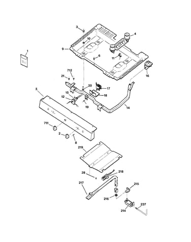 Gas & burner parts