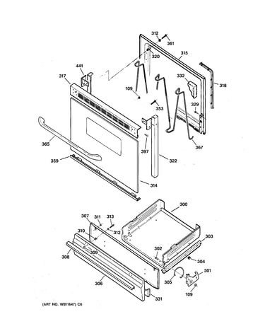 Door & drawer parts