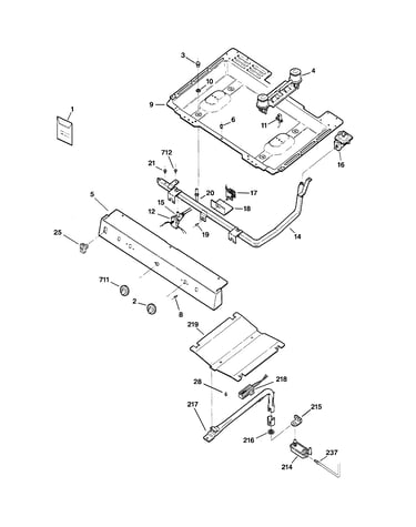 Gas & burner parts