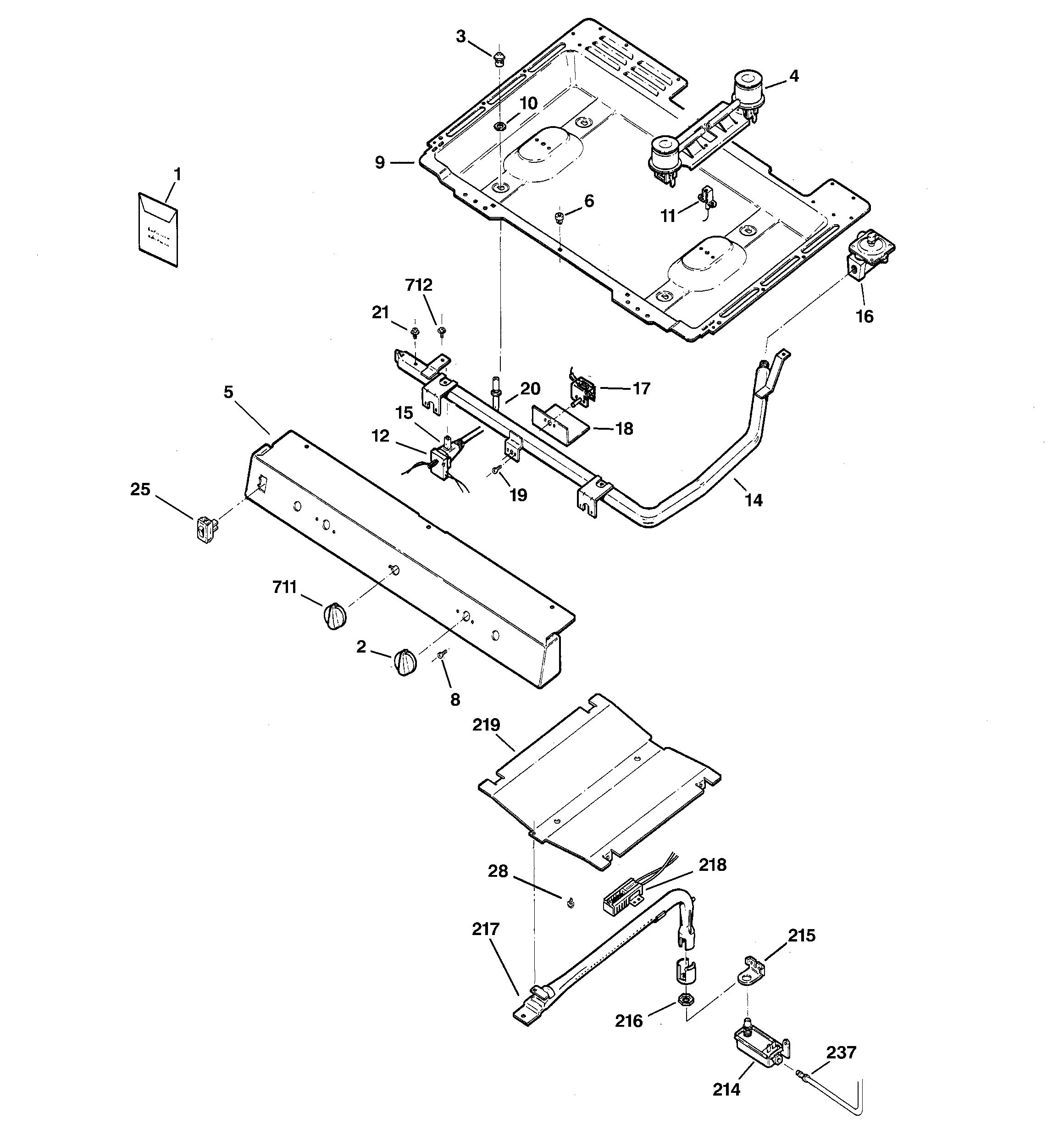 Gas & burner parts