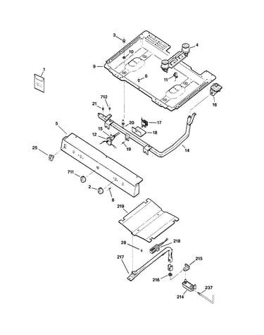 Gas & burner parts