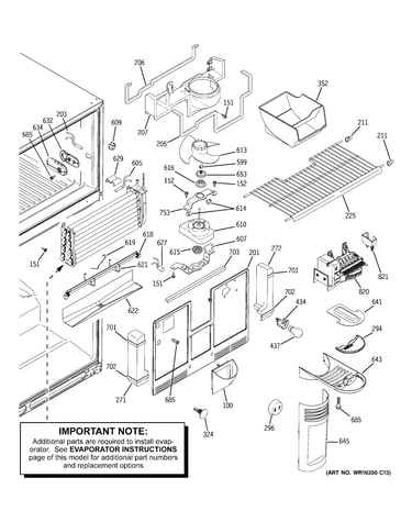 Freezer section