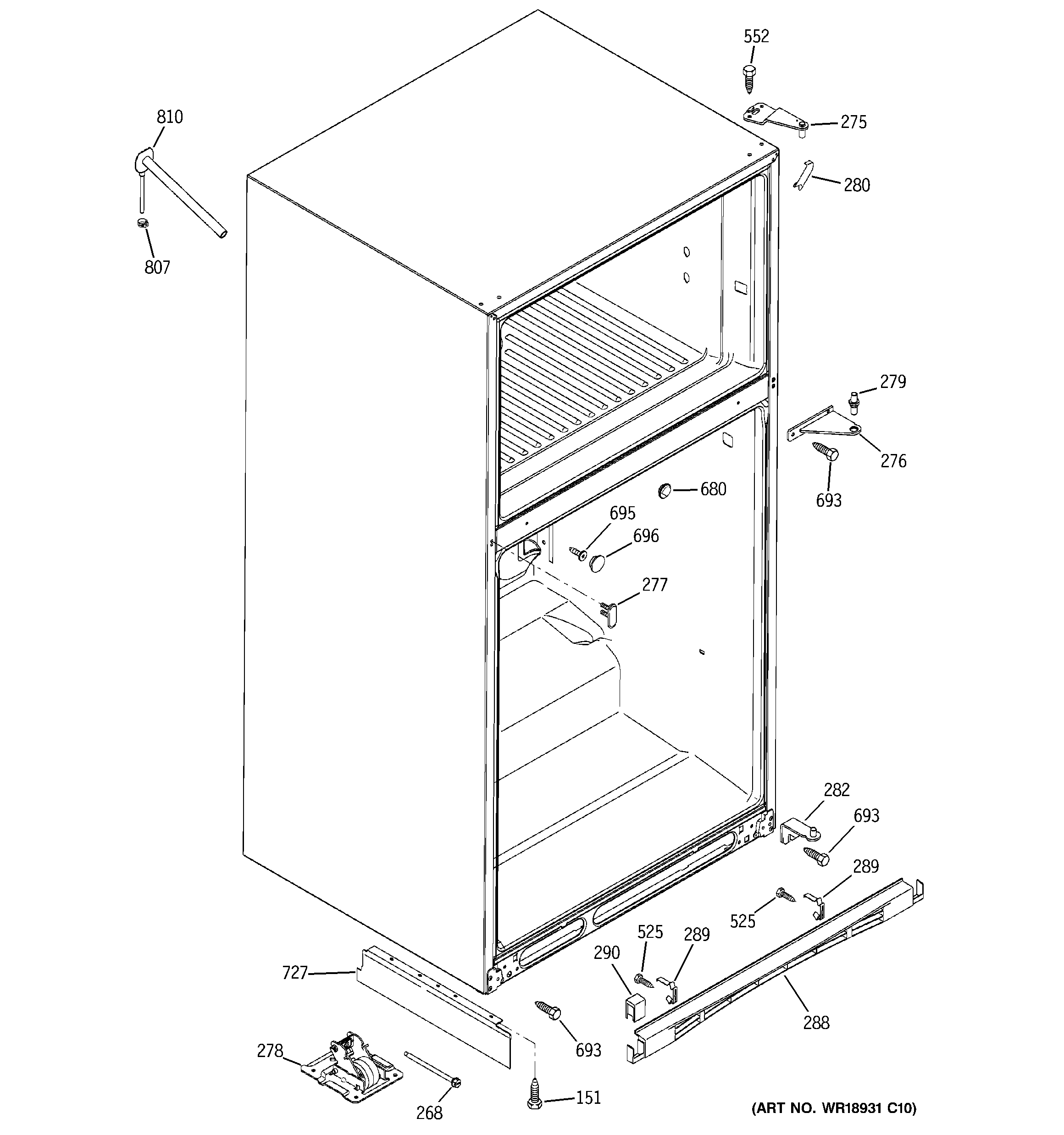 Case parts