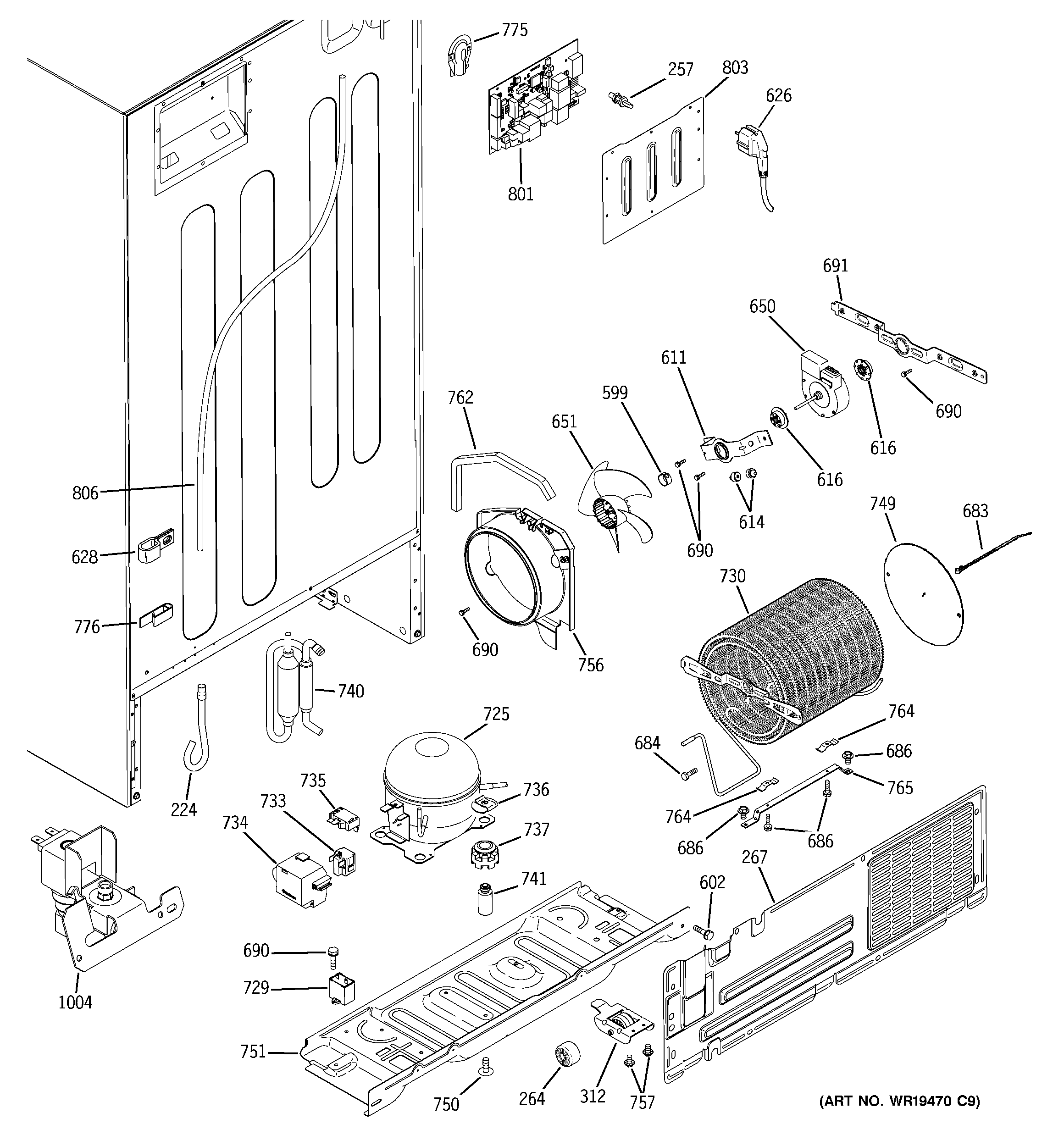 Sealed system & mother board
