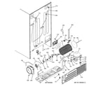 Hotpoint HSK27MGMKCCC sealed system & mother board diagram