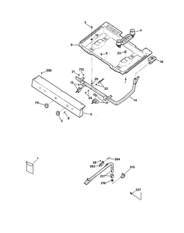 Gas & burner parts