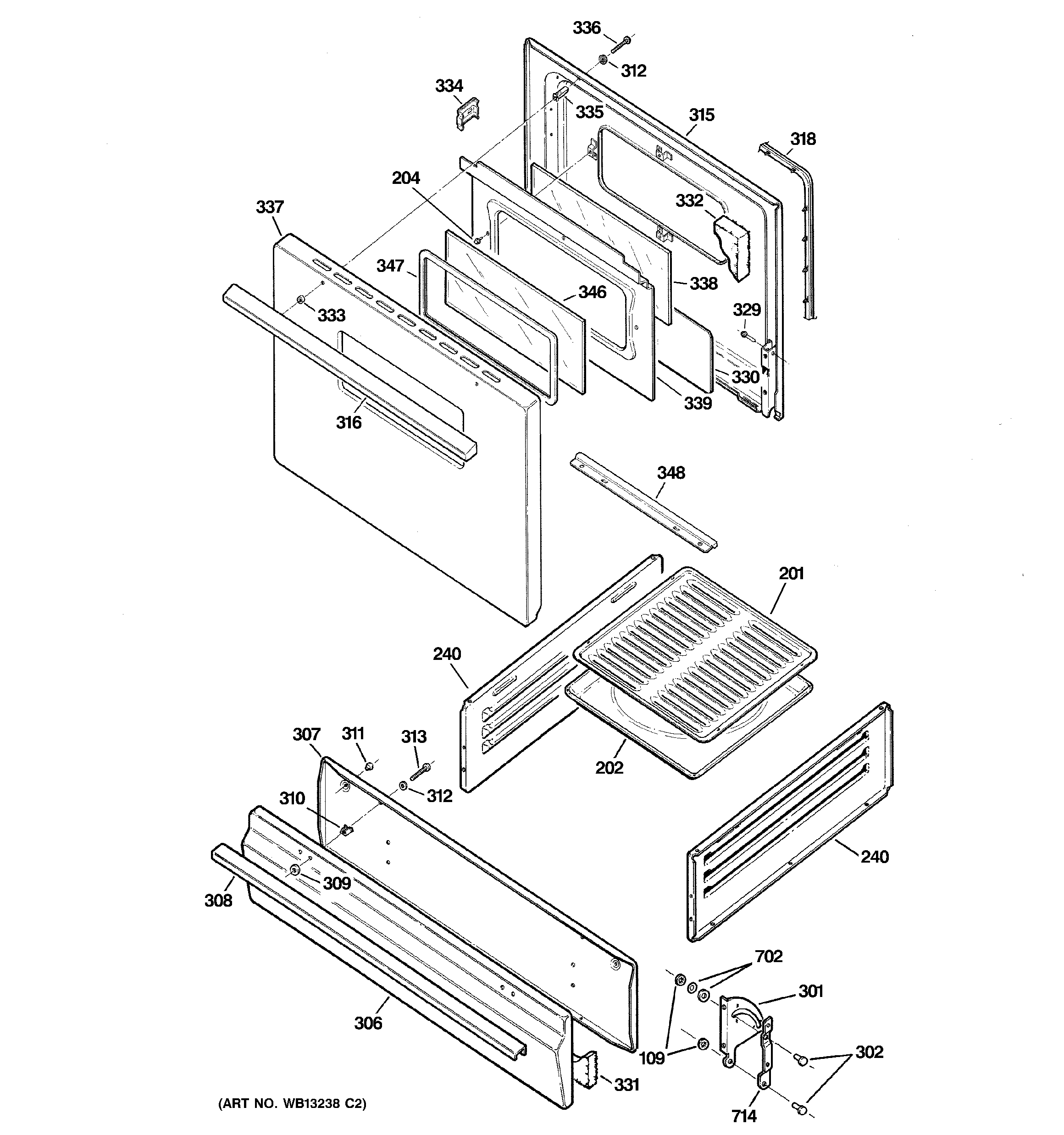 Door & drawer parts