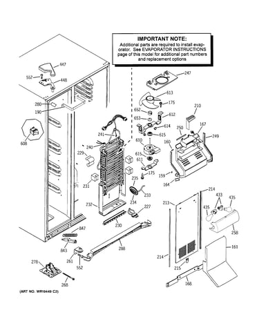 Freezer section