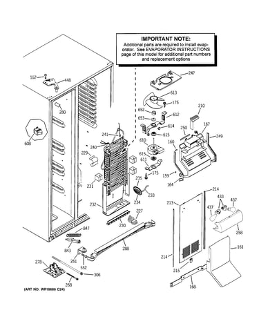 Freezer section