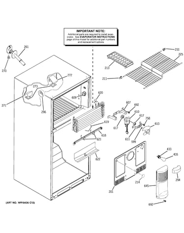 Freezer section