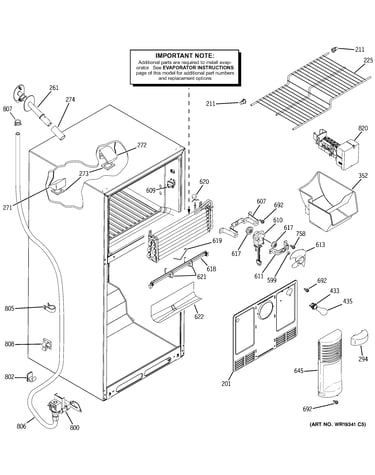 Freezer section