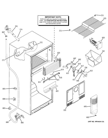 Freezer section