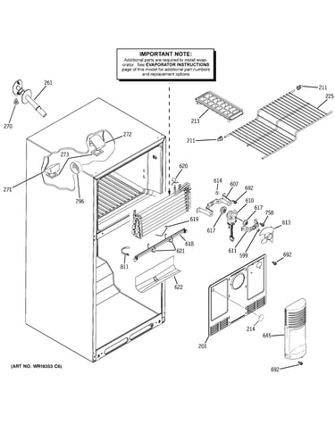 Freezer section