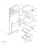 Fresh food shelves