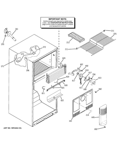 Freezer section