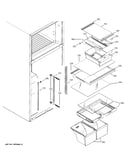 Fresh food shelves