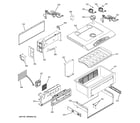 GE ZISS420DRHSS quick chill diagram