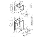 GE GTL18PBRSRBS doors diagram